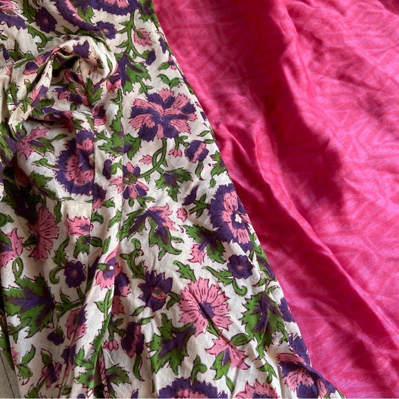 Silk Set - Kurta, Churidar, Dupatta - Picture 6 of 15